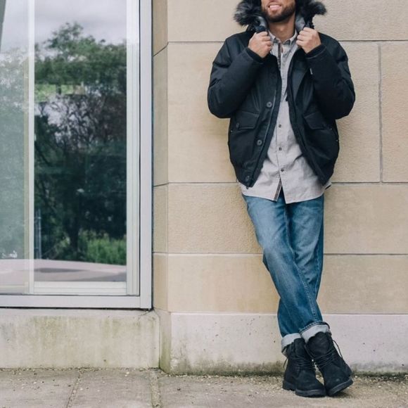 Men's Timberland Classic Ankle Boot Black sz 13M - Picture 14 of 15